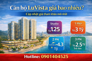 Căn hộ LuVista giá bao nhiêu