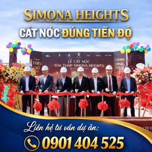 Simona Heights cất nóc