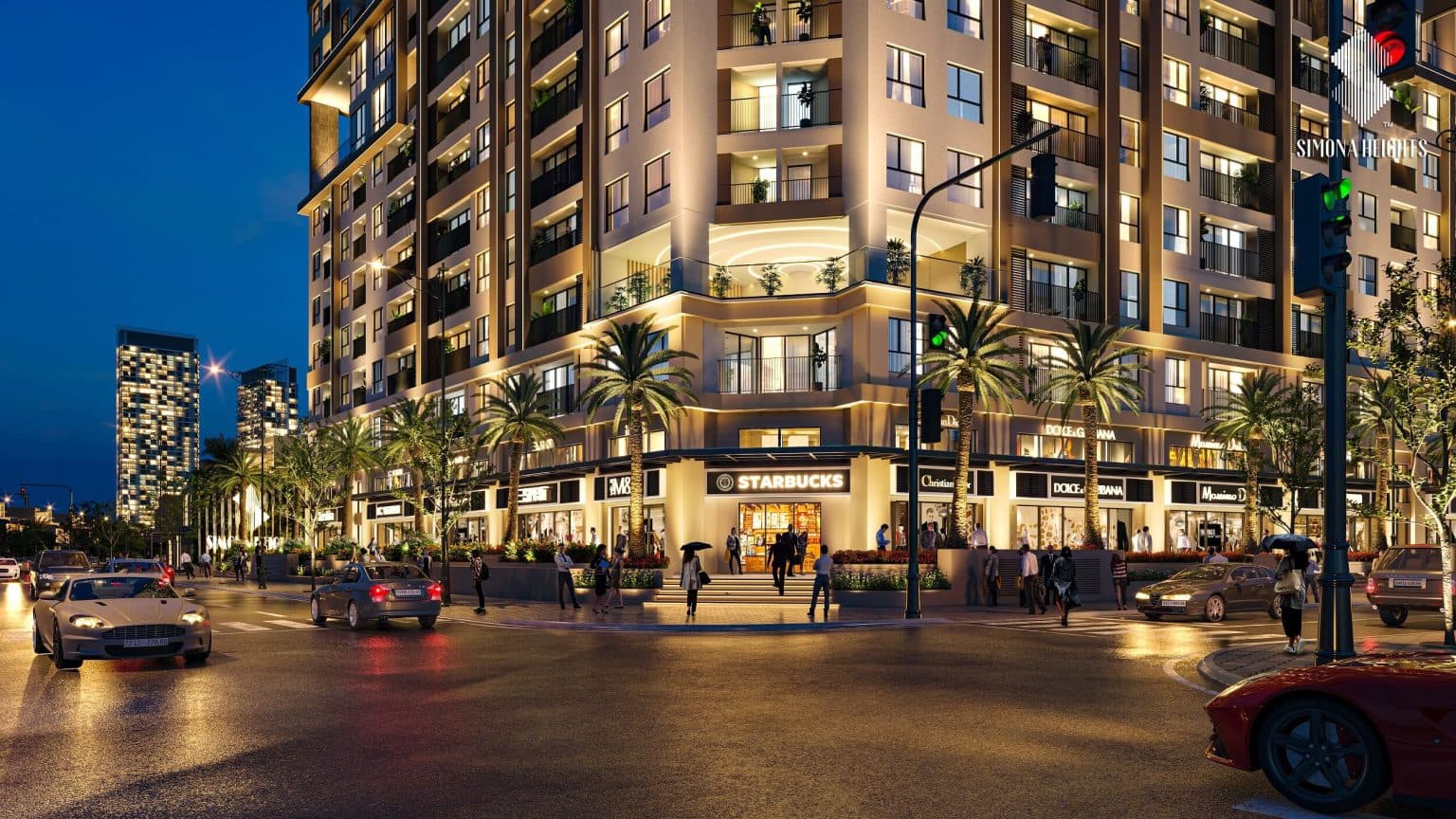 Shophouse mặt tiền Trần Hưng Đạo Simona Heights Quy Nhơn