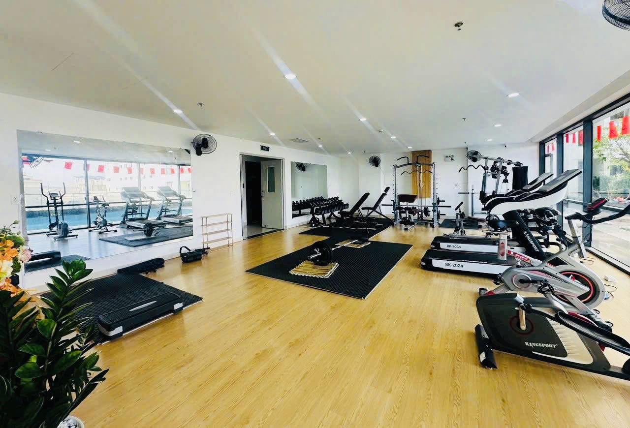 Phòng Gym và Yoga tại tầng 3 chung cư Phú Tài Residence