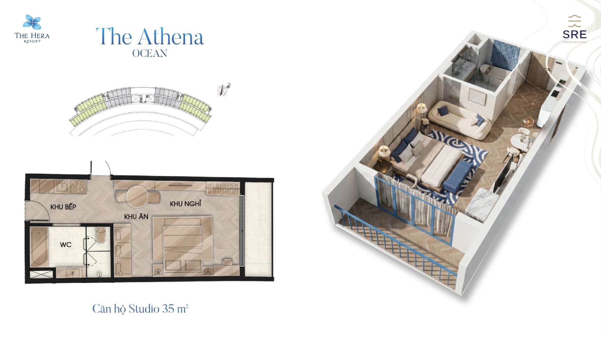 Mặt cắt mái The Athena Ocean The Hera Resort Quy Nhơn thiết kế villa song lập