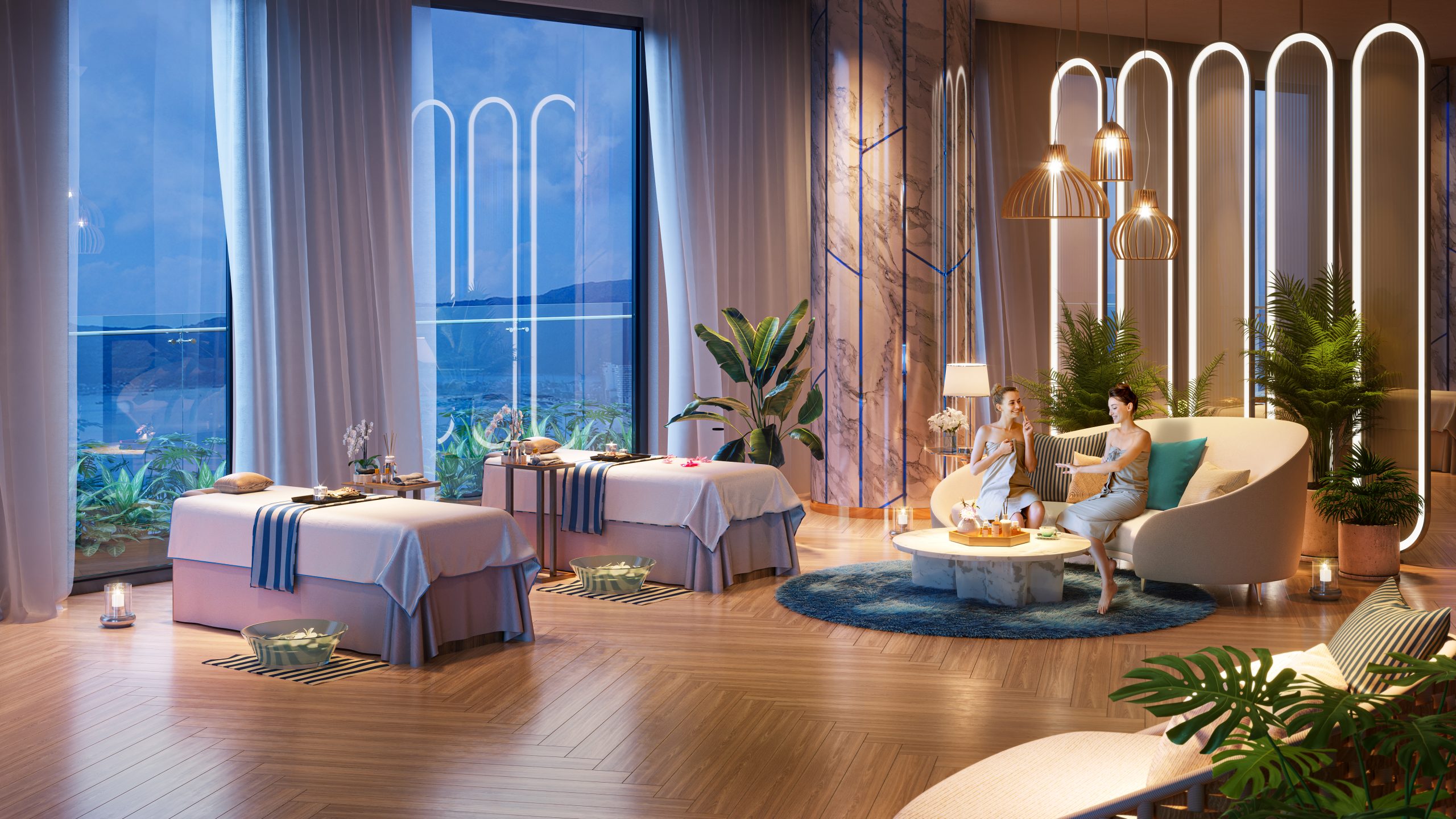 Spa tại The Sailing — chuẩn khách sạn 5 sao