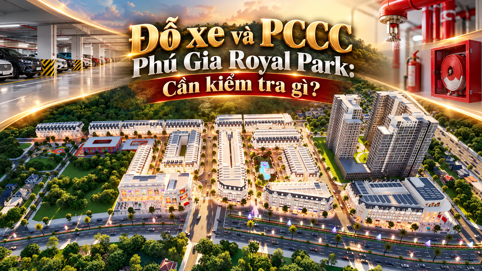 Do xe va PCCC tai Phu Gia Royal Park 1
