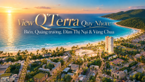 Toan canh QTerra Quy Nhon luc hoang hon